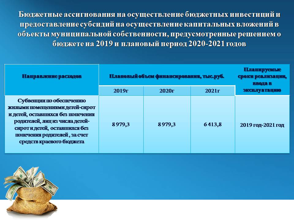 Бюджетные ассигнования схема